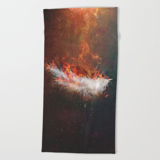 Icarus Beach Towel