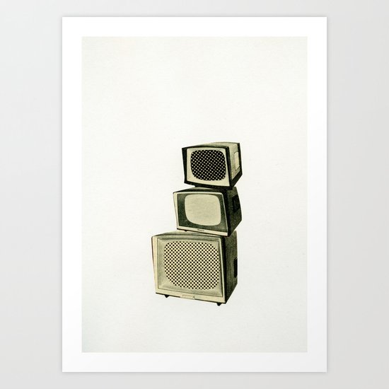 Multi Screen Cinema Art Print