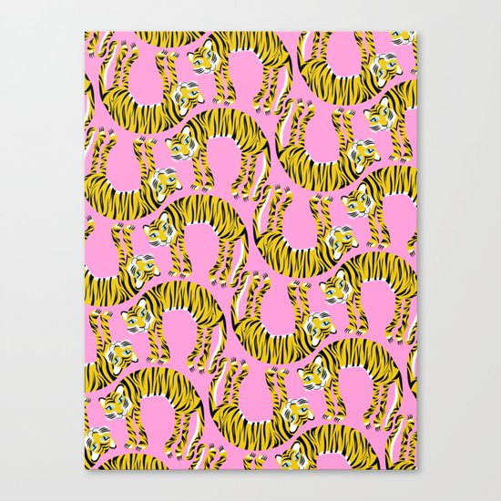 // TIGER PATTERN // Canvas Print
