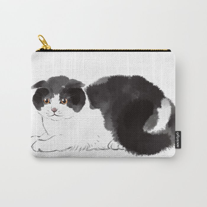 Scottish Fold Cat Carry-All Pouch