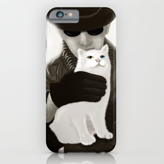 Cat and Alien iPhone & iPod Case
