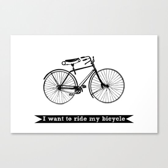 bicycle Canvas Print