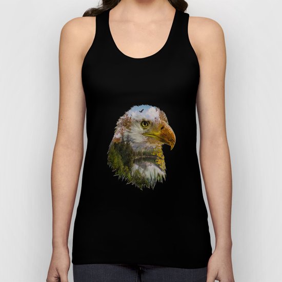 The American Bald Eagle Unisex Tank Top