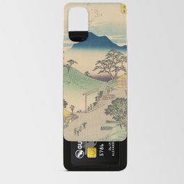 Seki Mountain Village Andō Hiroshige (Japanese, 1797 – 1858) High Resolution Android Card Case