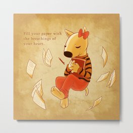 The Breathings of Your Heart Metal Print