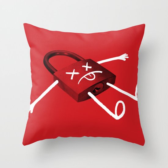 The Deadlock Throw Pillow