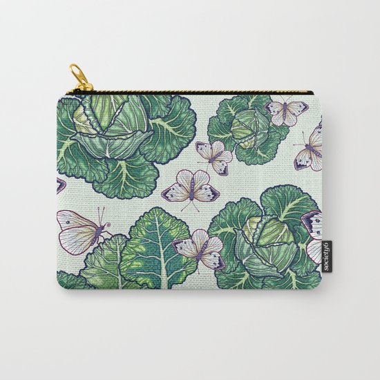 butterflies in the garden Carry-All Pouch