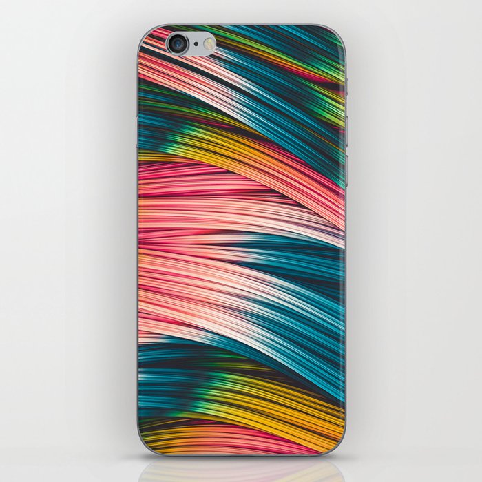 Bubble Gum Strand. Abstract Strands Design iPhone Skin