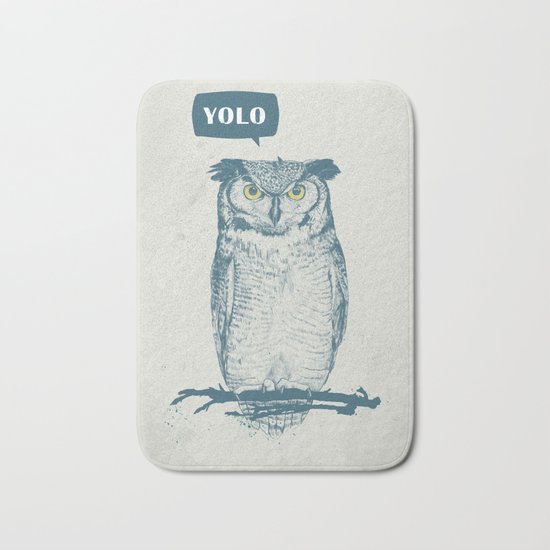 YOLO Bath Mat