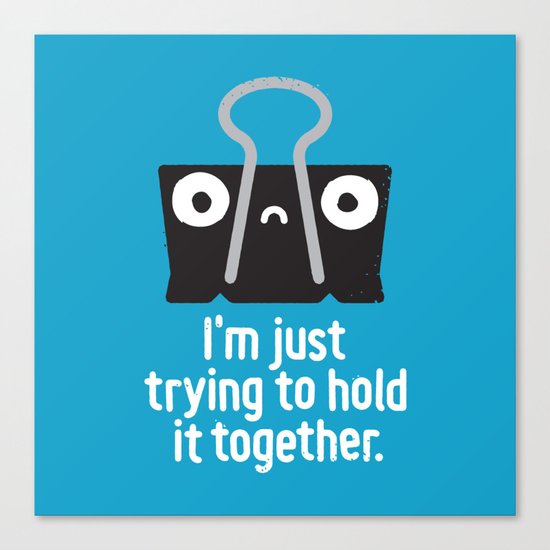 Get a Grip Canvas Print