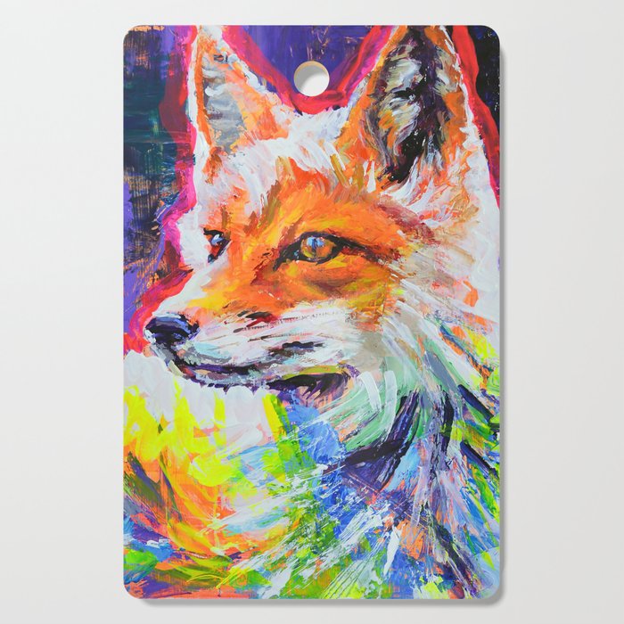 Fox Colors Cutting Board