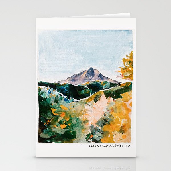 Mount Tam Marin County California Stationery Cards