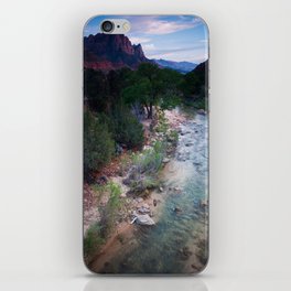 Zion National Park at Sunset iPhone Skin