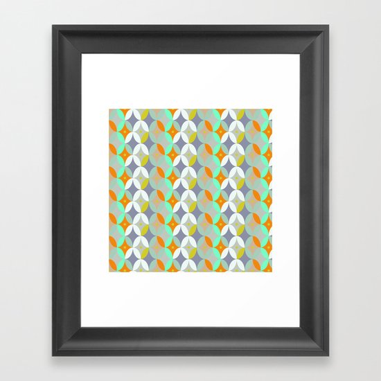Geometric FUN Framed Art Print