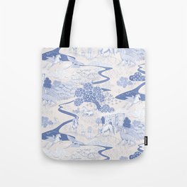 Mythical Creatures Toile Tote Bag