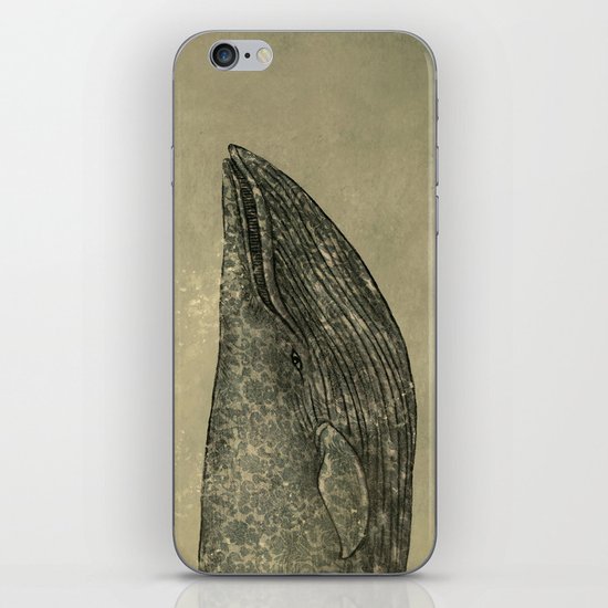 Damask Whale iPhone & iPod Skin