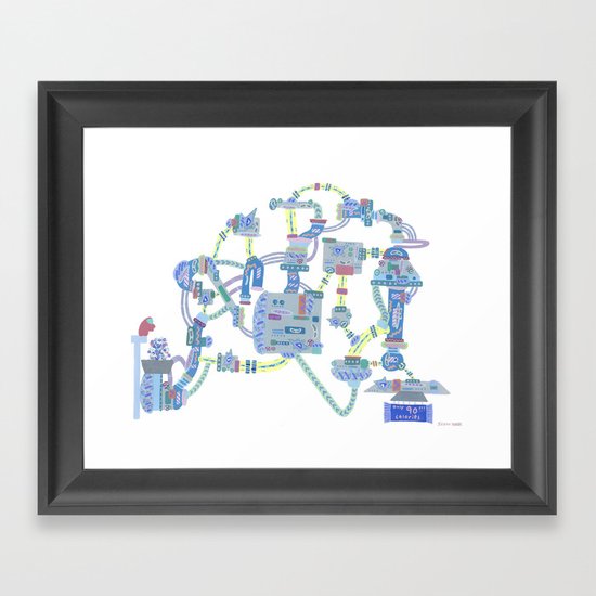 Intellectual Capital Ushers in 90-Calorie Snack Packets, Too...So Yeah Framed Art Print