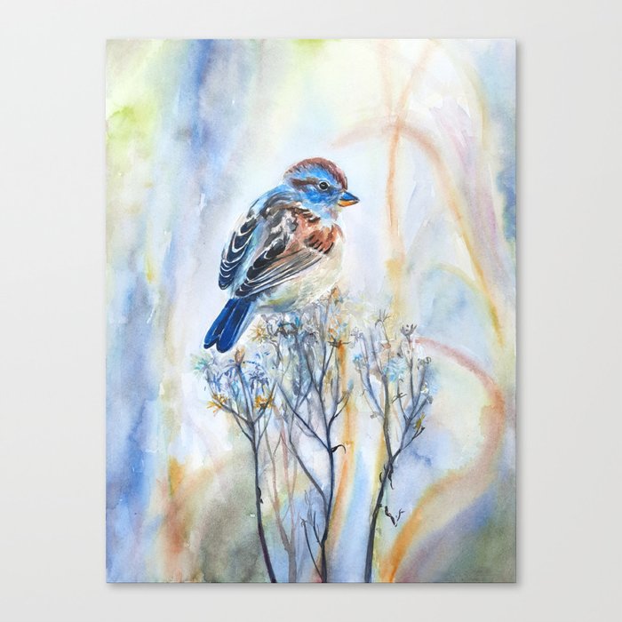 Olga- Bird Canvas Print