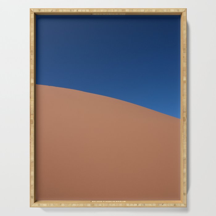 Minimalistic Sand Dunes Serving Tray