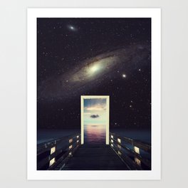 Constants and Variables - Space Aesthetic, Retro Futurism, Sci Fi Art Print