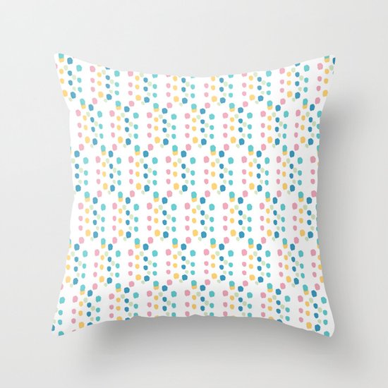 i dropped my ice cream Throw Pillow