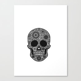 Deathly Flowers Canvas Print