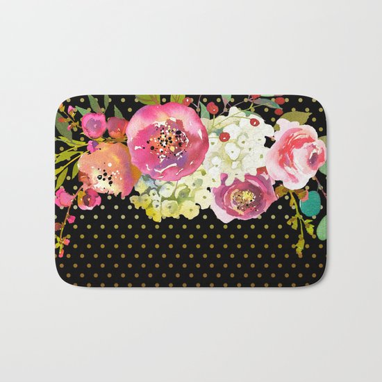Flowers bouquet #34 Bath Mat