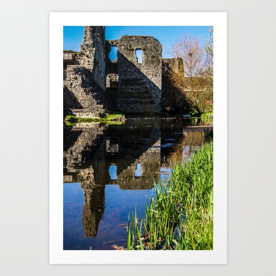 Reflecting on the Past Art Print