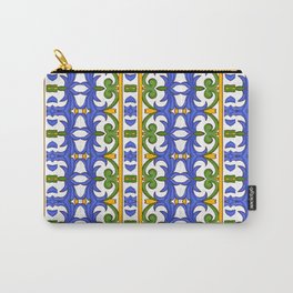 Blue Sicilian style pattern  Carry-All Pouch