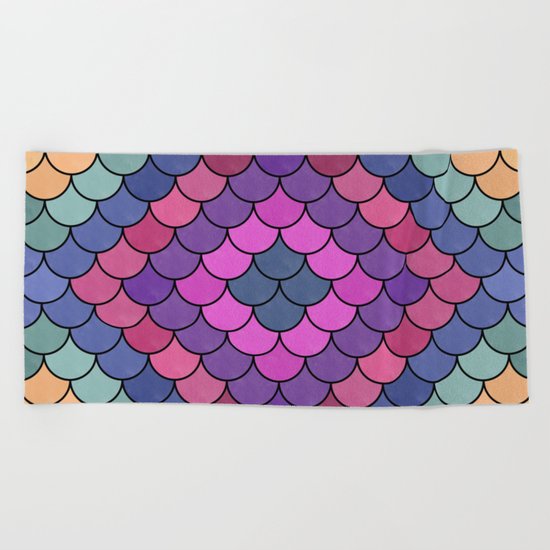 Lovely Pattern CII Beach Towel