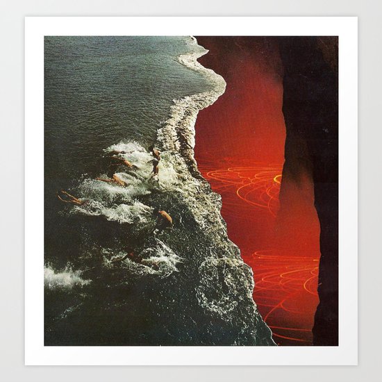 Centipede Art Print