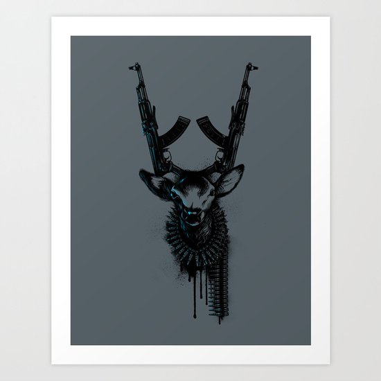 Wild Weapon Art Print