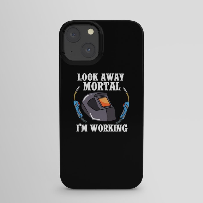 Look Away Mortal iPhone Case