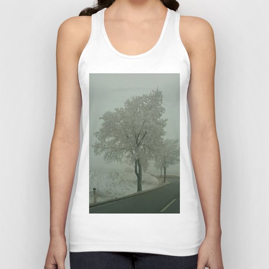 Winter Landscape - Austria Unisex Tank Top