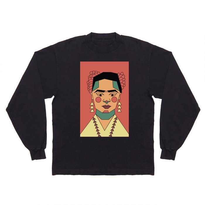 Frida Kahlo Long Sleeve T Shirt