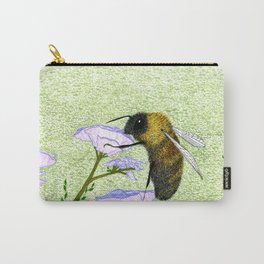 Rusty Patched Bumble Bee Carry-All Pouch | Animal, Endangeredspecies, Nature, Drawing, Insect, Pen, Flowers, Bumblebee, Bee, Marker 