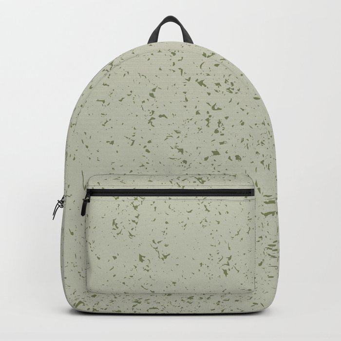 Sage green texture Backpack