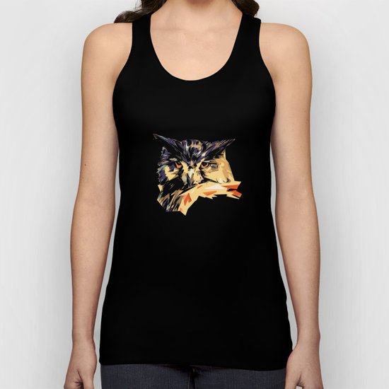 Owl Unisex Tank Top