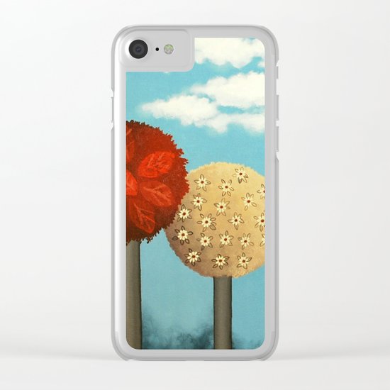 Dream grove Clear iPhone Case