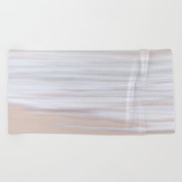 Beachy Sea Foam - Abstract Ocean Beach Towel