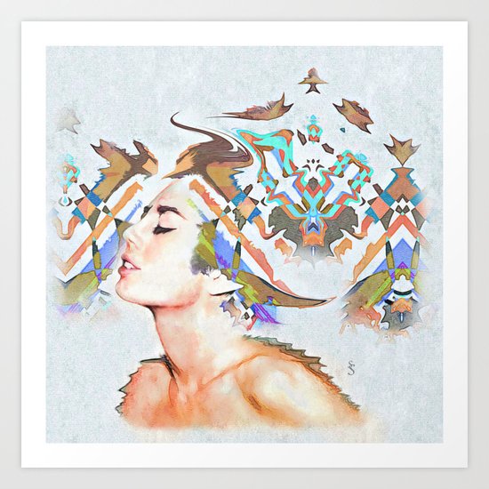 Nymph Art Print