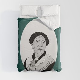 Mary Seacole Illustrated Portrait Duvet Cover