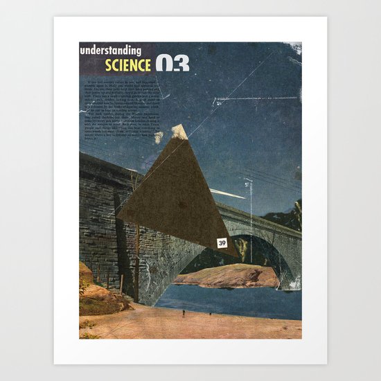 Understanding science - collage a day keeps the doctor away Art Print