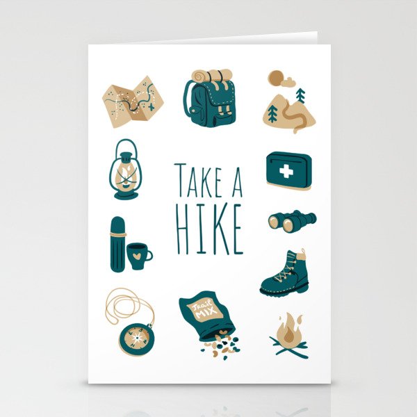 Take a Hike Stationery Cards