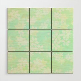 Spring and flowers Wood Wall Art