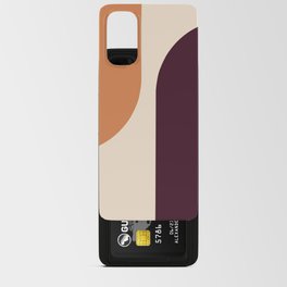 Modern Minimal Arch Abstract LXXXVII Android Card Case