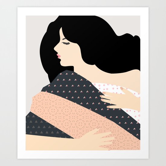 Not Today #society6 Art Print