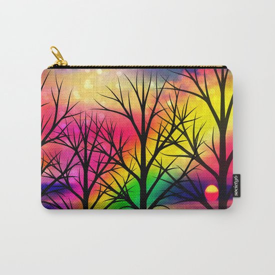 rainbow sunset Carry-All Pouch