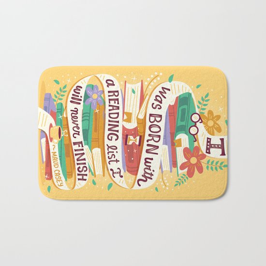Reading list Bath Mat
