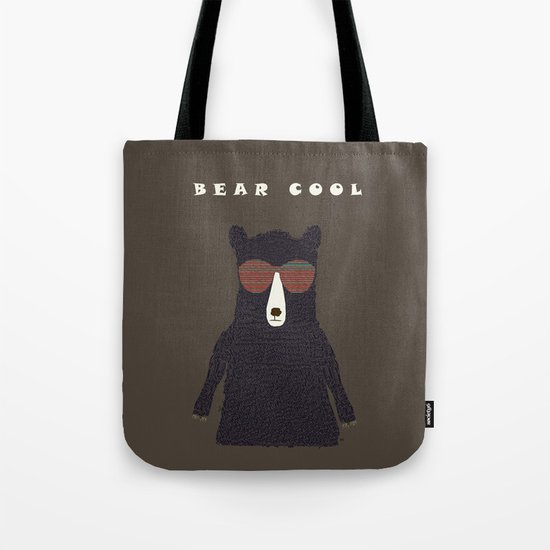 bear cool Tote Bag